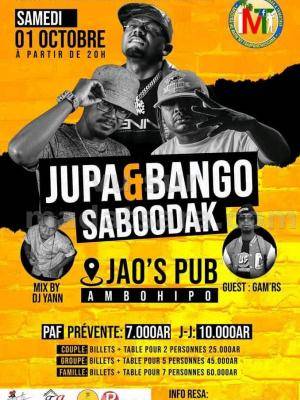 Jupa , Bango , Saboodak - Showcase - JAO'S PUB