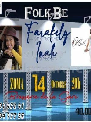 Folk Be - Fara kely - Inah - Brasserie de la Gare des Manguiers
