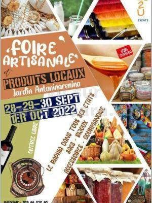Foire artisanale - produits locaux - Jardin Antaninarenina