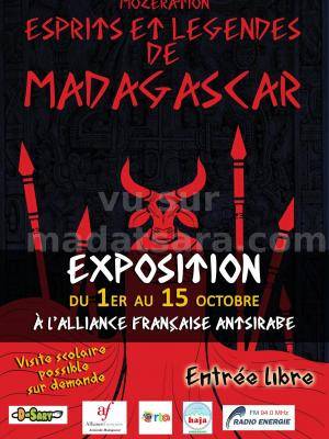 Expositions / Salons Esprits et légendes de Madagascar - AF - Alliance Française d'Antsirabe