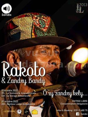 Rakoto - Concert - La Teinturerie - Is'Art Ampasanimalo Le Garage Antsahavola La Bambo Ampitatafika
