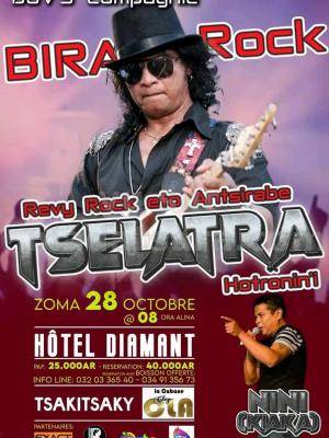 Bira Rock - Tselatra - Concert - Hotel Diamant Antsirabe