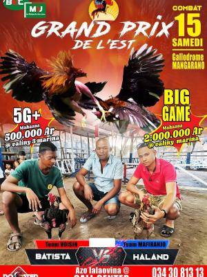 Grand prix de l'Est - Gallodrome Mangarano