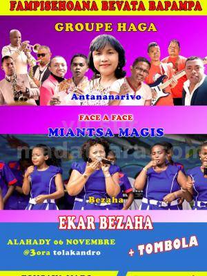 Groupe Haga , Miantsa Magis - Concert - Ekar Bezaha