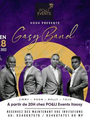 Gasy Band - Concert - PO&Li Events Itaosy