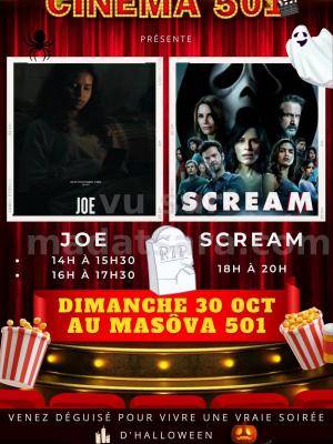 Cinéma 501 présente JOE, SCREAM - Masova 501 Toamasina