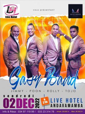 Gasy Band Concert Live Hotel Andavamamba