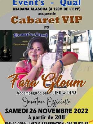 Fara Gloum Cabaret Event's Qual Miadana alasora