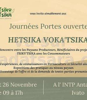 Journées Portes ouvertes Hetsika Voka'Tsika  - Intp Antanetibe Ivato