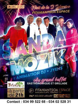 Sanda Mozika Diner/Soirée dansant(e) Espace Fitahiantsoa Manjaka Ilafy