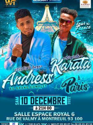 Andress , Karata Showcase Salle Espace Royal 6 Montreuil