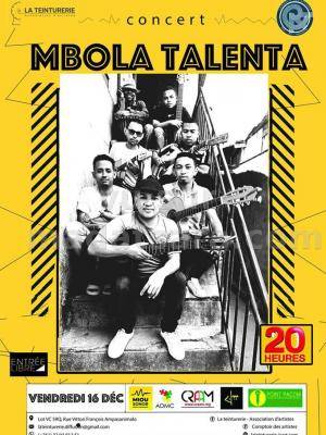 Mbola Talenta Concert La Teinturerie - Is'Art Ampasanimalo