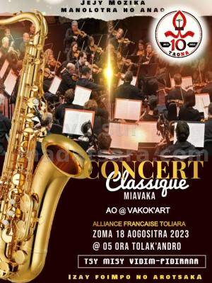 Concert classique inédit