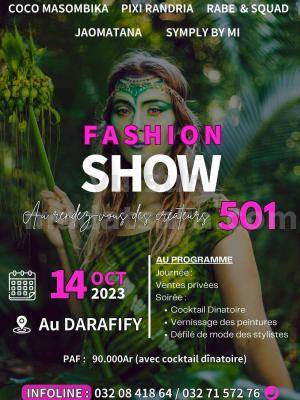 Fashion Show 501 aux rendez-vous des créateurs