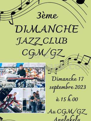 3ème dimanche du jazz club cgm