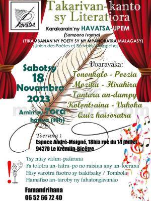 Takarivan-kanto sy literatiora