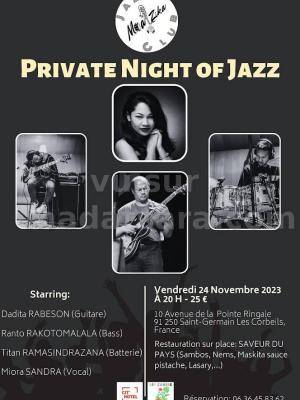 Private night of jazz