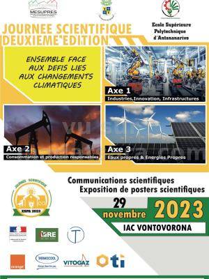 Journée scientifique deuxième édition - Ensemble fâce aux défis liés aux changements climatiques