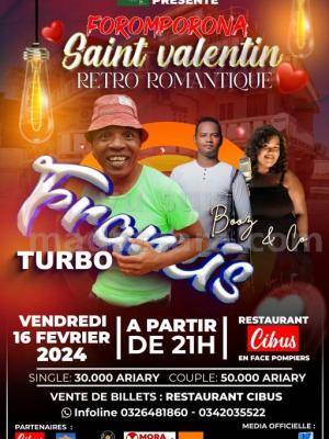 Fofompofona Saint-Valentin Retro romantique