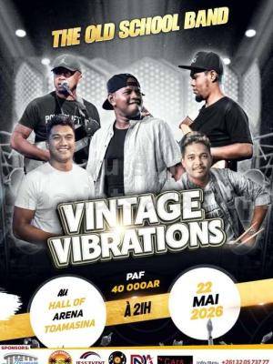 The old school band Showcase Vintage vibrations Arena Tamatave