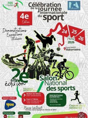 Célébration de la Journée internationale du Sport - Démonstrations, Expositions, Ateliers 2ème édition Stade Barea Mahamasina