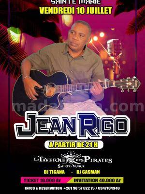 Jean rigo Concert La Taverne des Pirates Sainte Marie