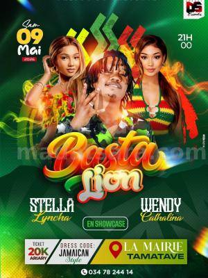 Basta Lion, Wendy, Stella Lynchia Showcase La Mairie Toamasina