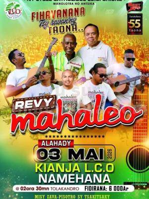 Revy Mahaleo Concert LCO Namehana