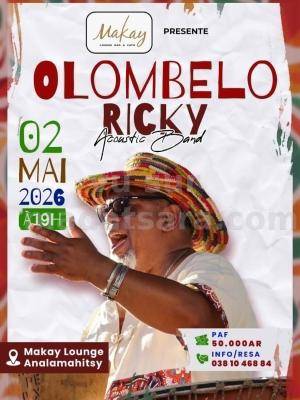 Olombelo ricky acoustic band Concert makay lounge