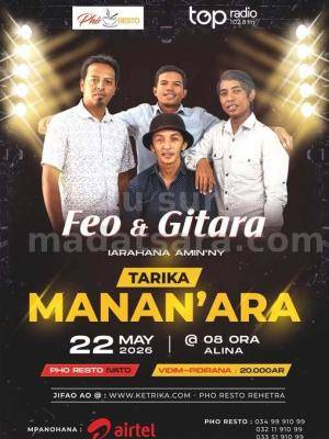 Manan'Ara Concert Feo sy Gitara Resto Phô Ivato