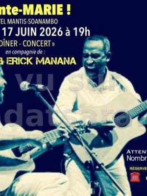 Dama & Erick manana Concert Hotel Mantis-Soanambo