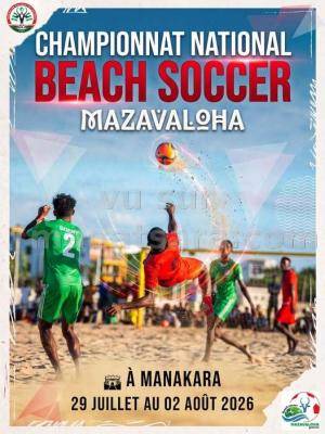 Championnat national Sport / Beach Soccer Mazavaloha Manakara