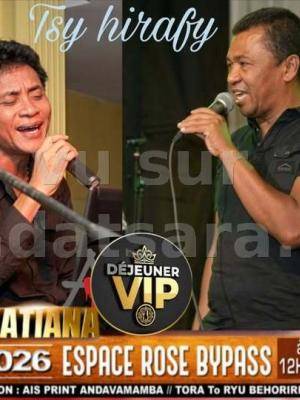 Njakatiana & Hery Concert Espace Rose By Pass