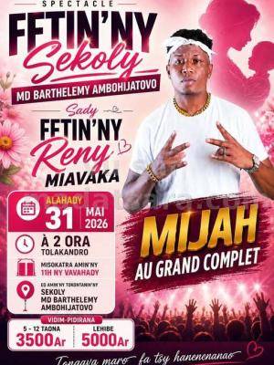 Mijah Showcase Fetn'ny sekoly  Md Barthelemy Ambohijatovo