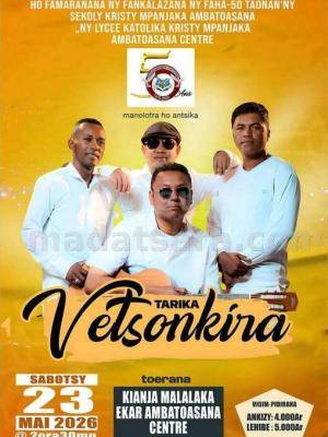 Vetson-kira Concert Kianja Ekar Ambatoasana Centre