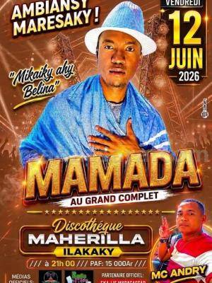 Mamada au grand complet Showcase Salle Maherilla Ilakaka
