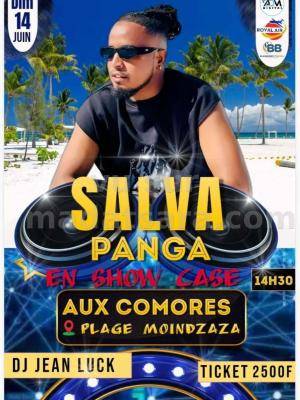 Salva Panga en Showcase Plage Moindzaza Comores