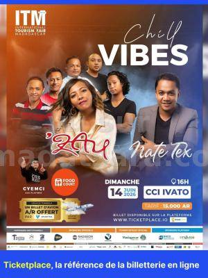 'Zay & Nate Tex Chill Vibes Concert CCI -  Centre de Conférence Internationale Ivato ITM