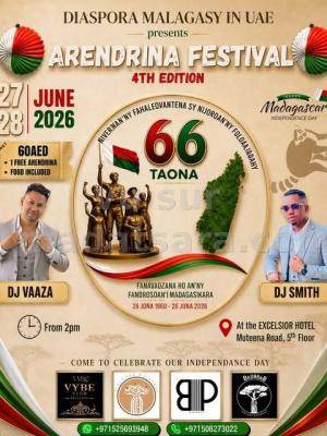 Harendrina Festival 4th édition Excelsior Hotel Muteena Road