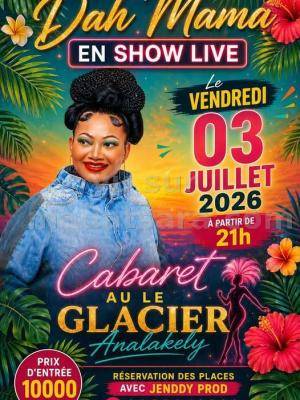 Dah'Mama Cabaret Le Glacier Analakely