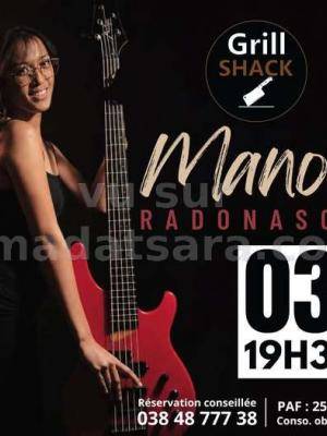 Manou Radonason Showcase Grill SHACK Ivandry