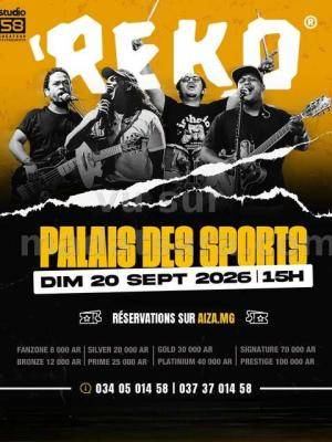 Reko Concert Palais des Sports Mahamasina