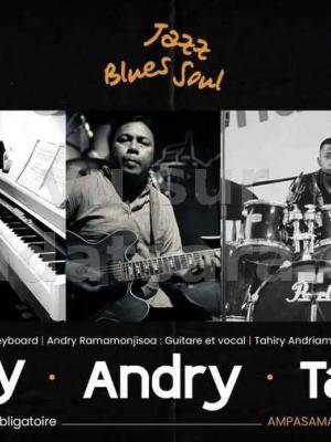 Jaz blues soul - Samy Andriamanoro, Tahiry Andriamanoro, Andry Concert Custom Café