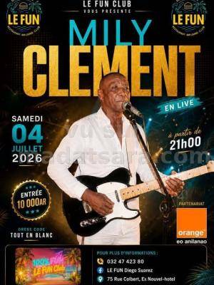 Mily clement en live Cabaret Le Fun Diégo Suarez