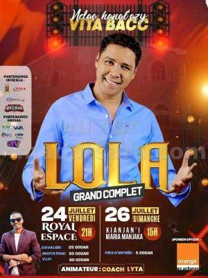 Lola grand complet Concert Royales Espace Fianarantsoa