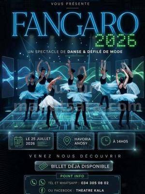 Fangaro 2026 - Spectacle de danse et Défilé de mode - havoria Anosy