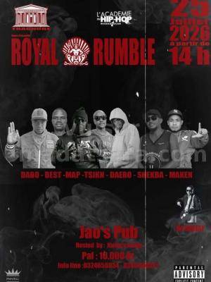 Royal Rumble Showcase JAO'S PUB