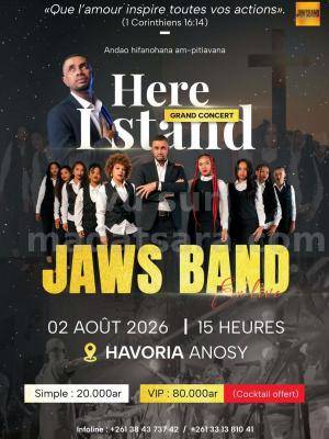 Jaws Band Concert havoria Anosy