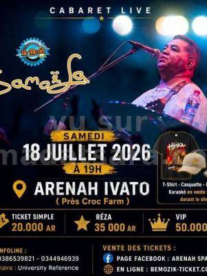 Samoela en Concert Arenah Ivato