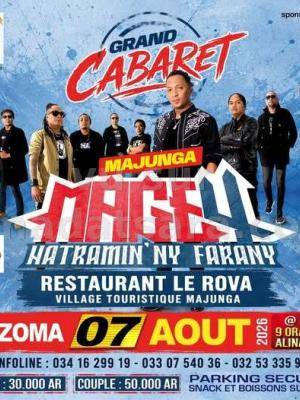 Mage 4 grand Cabaret Restaurant Le Rova Village Touristique Mahajanga